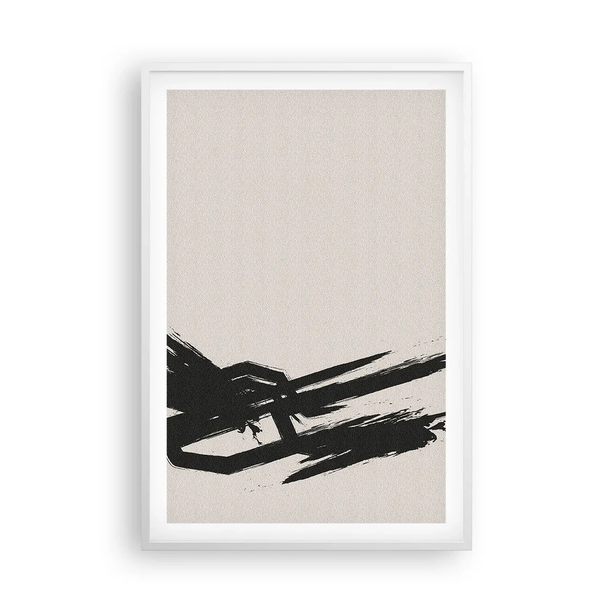 Poster in white frmae - Uncontrollable Rush - 61x91 cm