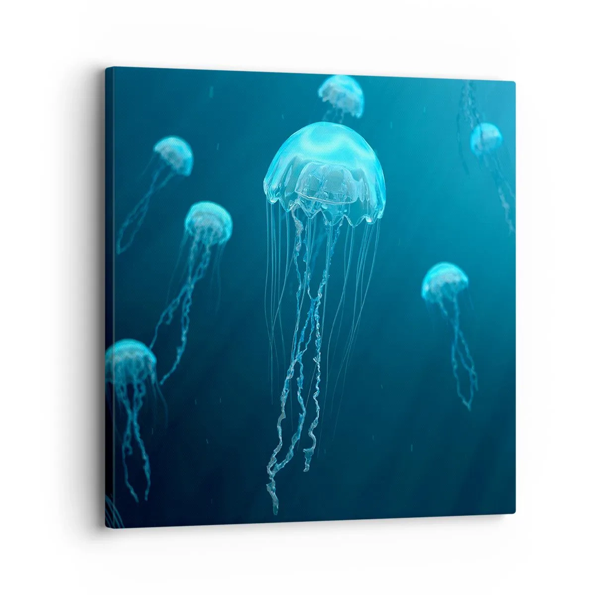 Canvas picture - Ocean Dance - 30x30 cm