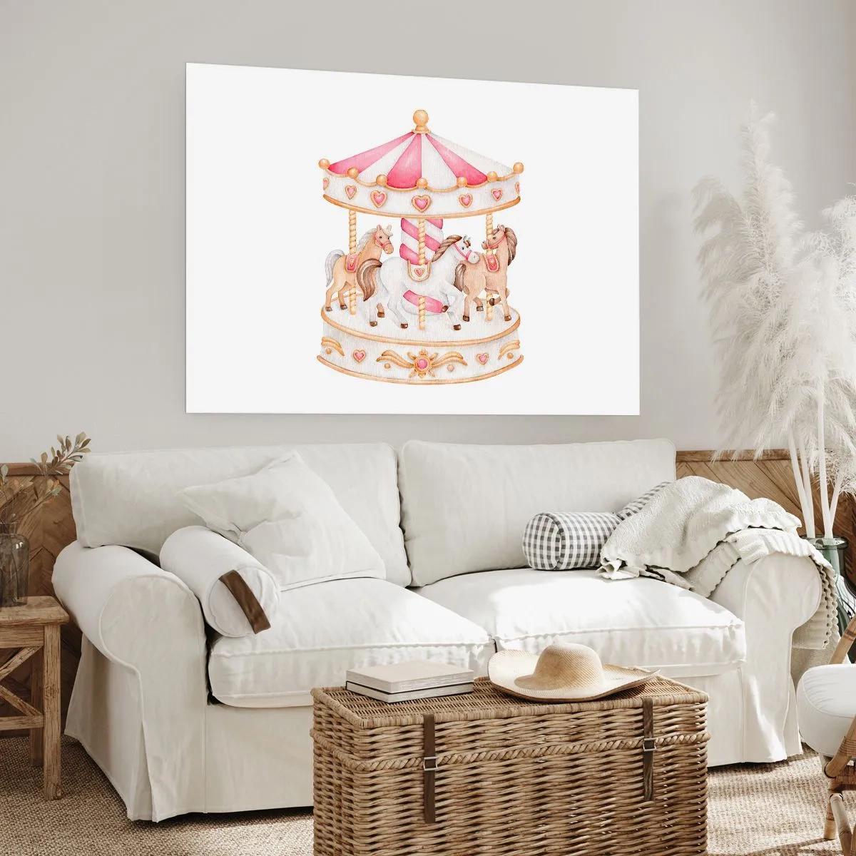 Poster - Sweet World of Childhood - 50x40 cm