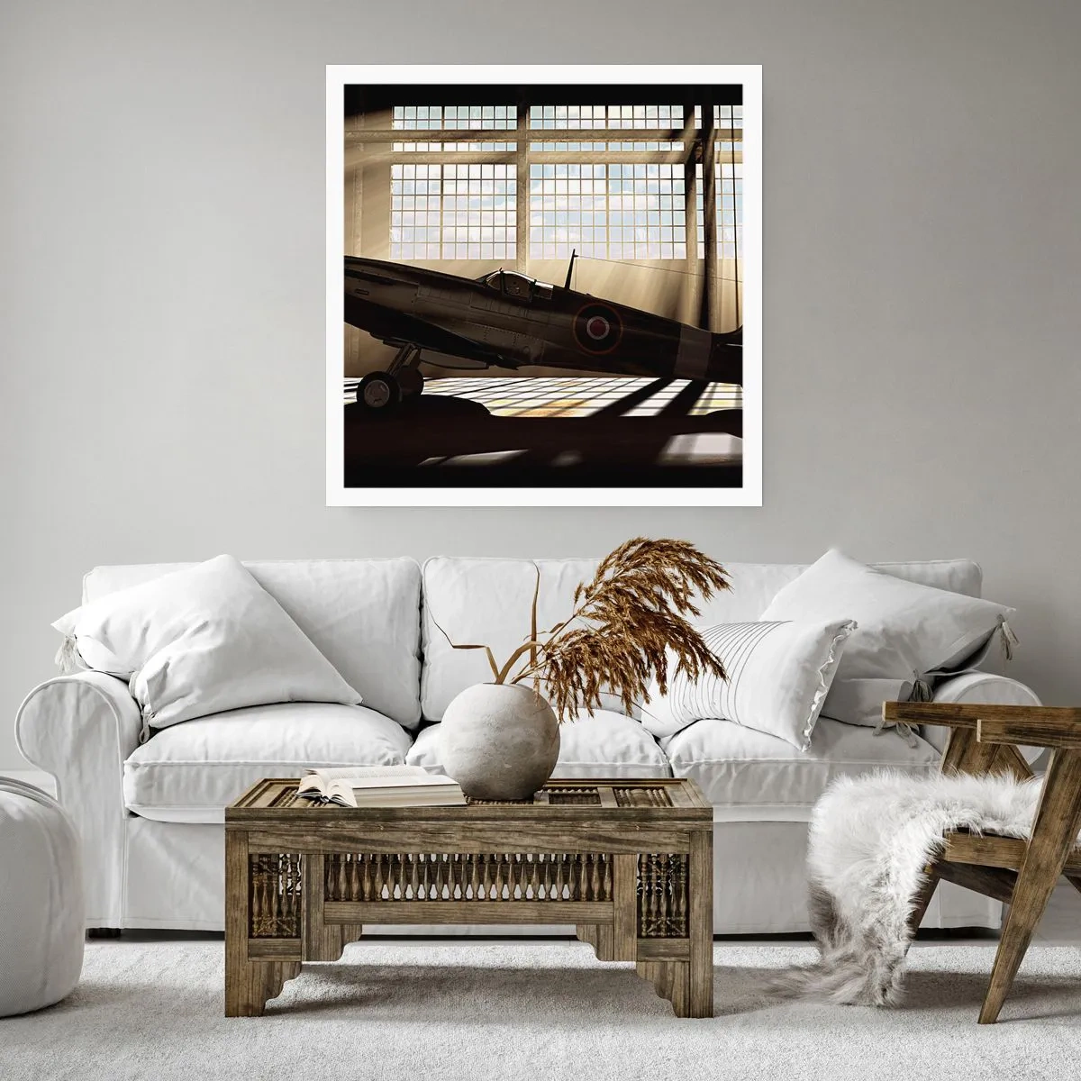 Poster - Warrior's Rest - 60x60 cm