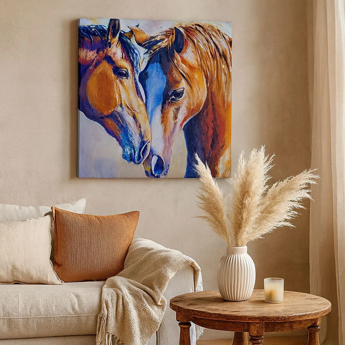 Canvas picture - Is This Friendship Or Love? - 30x30 cm