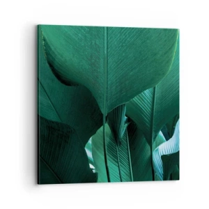 Canvas picture - Turned towards Light - 70x70 cm