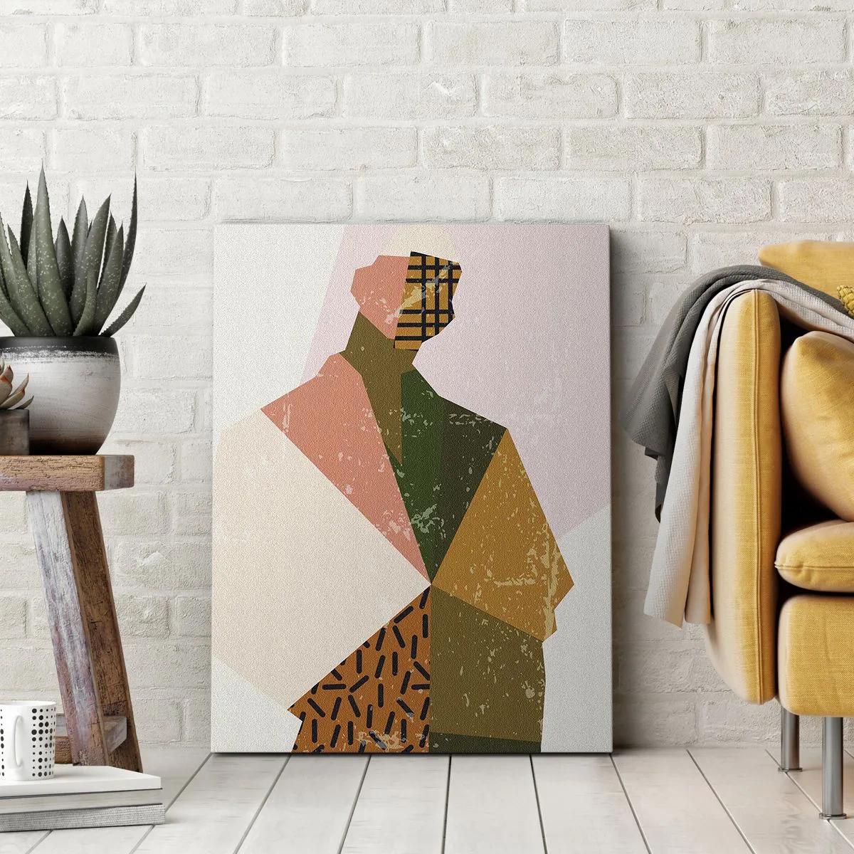 Canvas picture - Human - Complex Creature - 55x100 cm