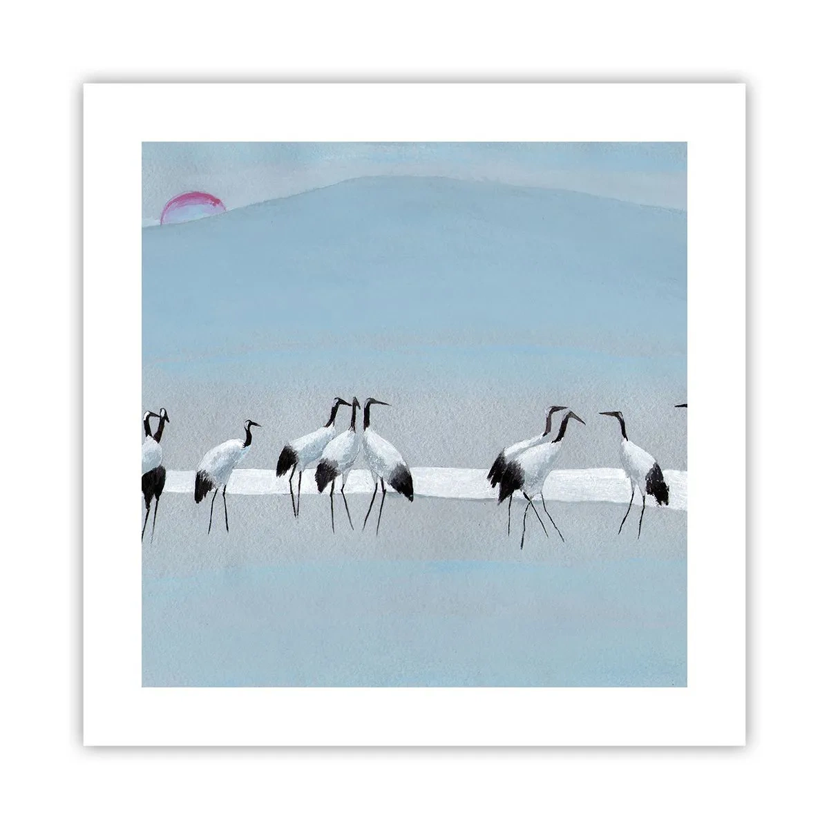 Poster - After a Hot Day - 40x40 cm