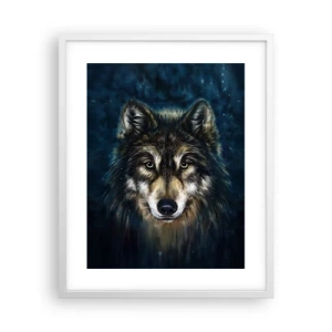 Poster in white frmae - Alpha? And Omega - 40x50 cm