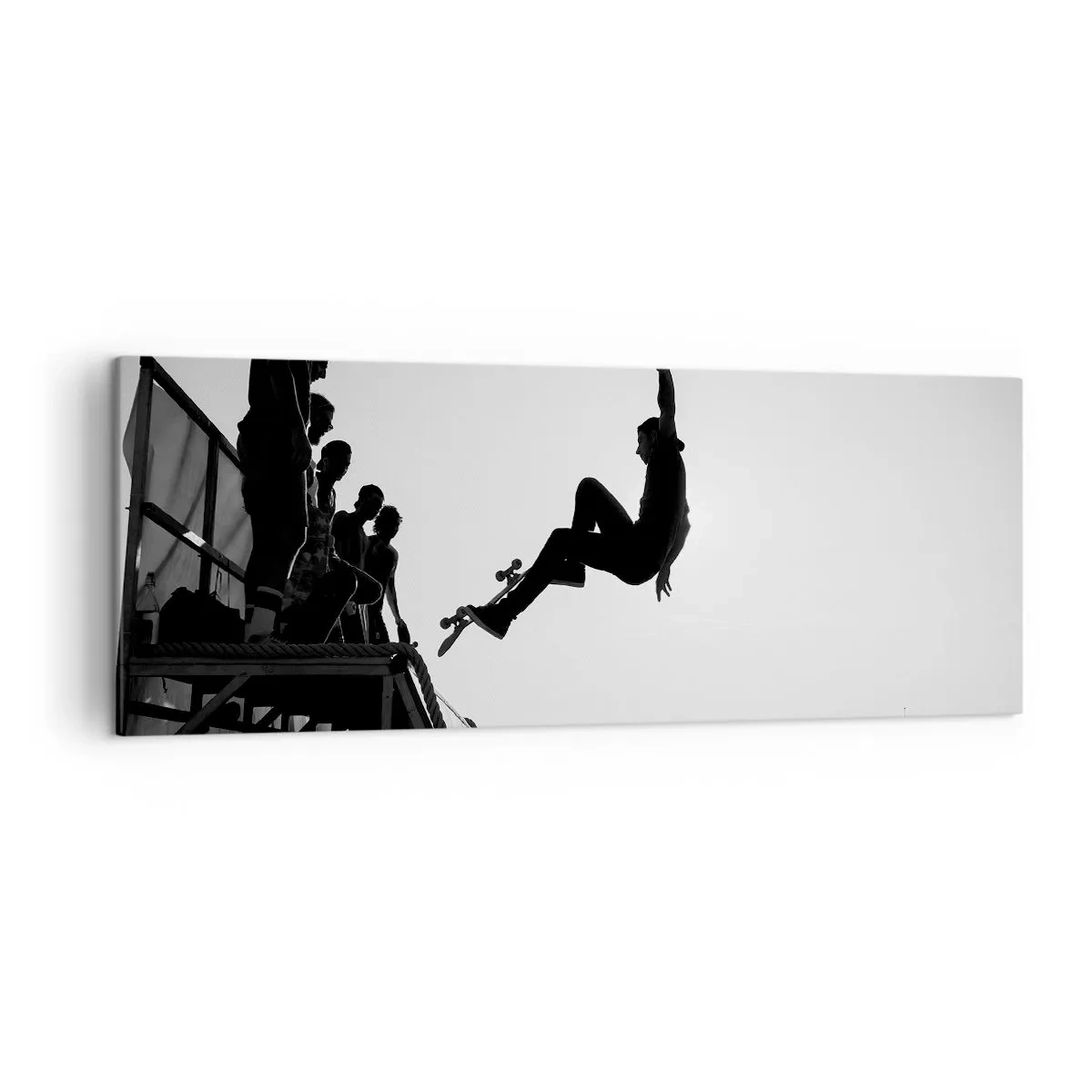 Canvas picture - Heroes and Spectators - 140x50 cm