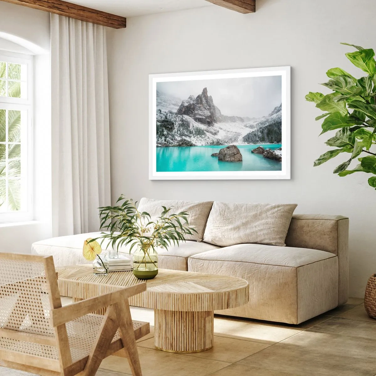 Poster in white frmae - On Guard - 70x50 cm