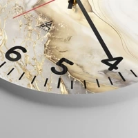 Clock face with numbers