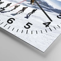 Clock face with numbers