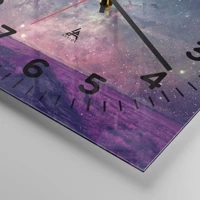 Clock face with numbers