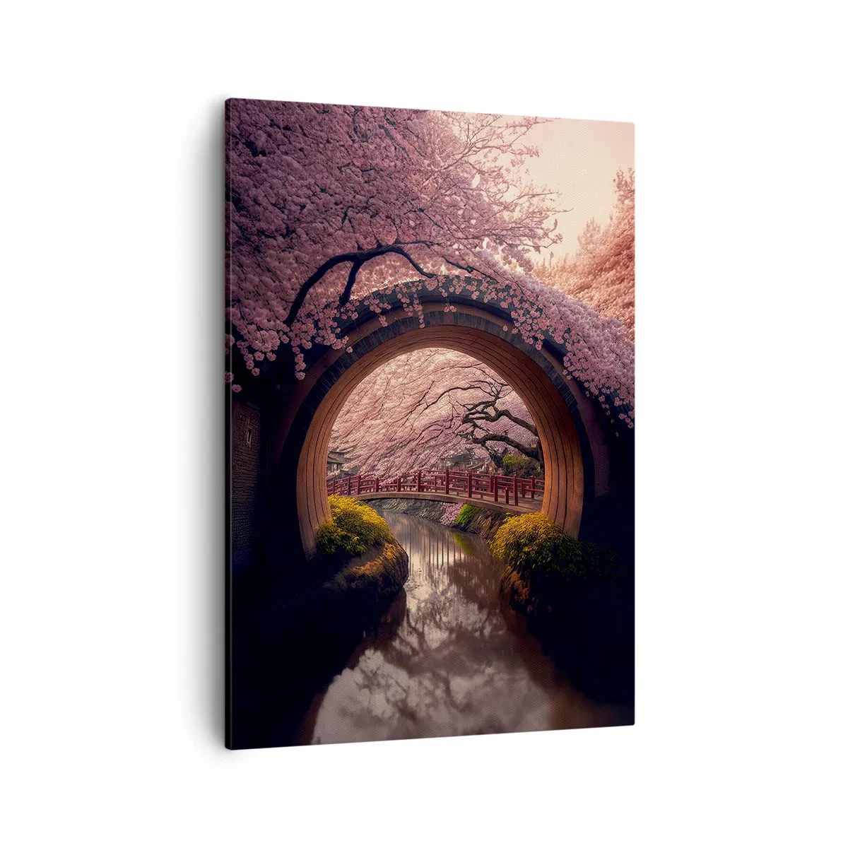 Canvas picture - Japanese Spring - 50x70 cm