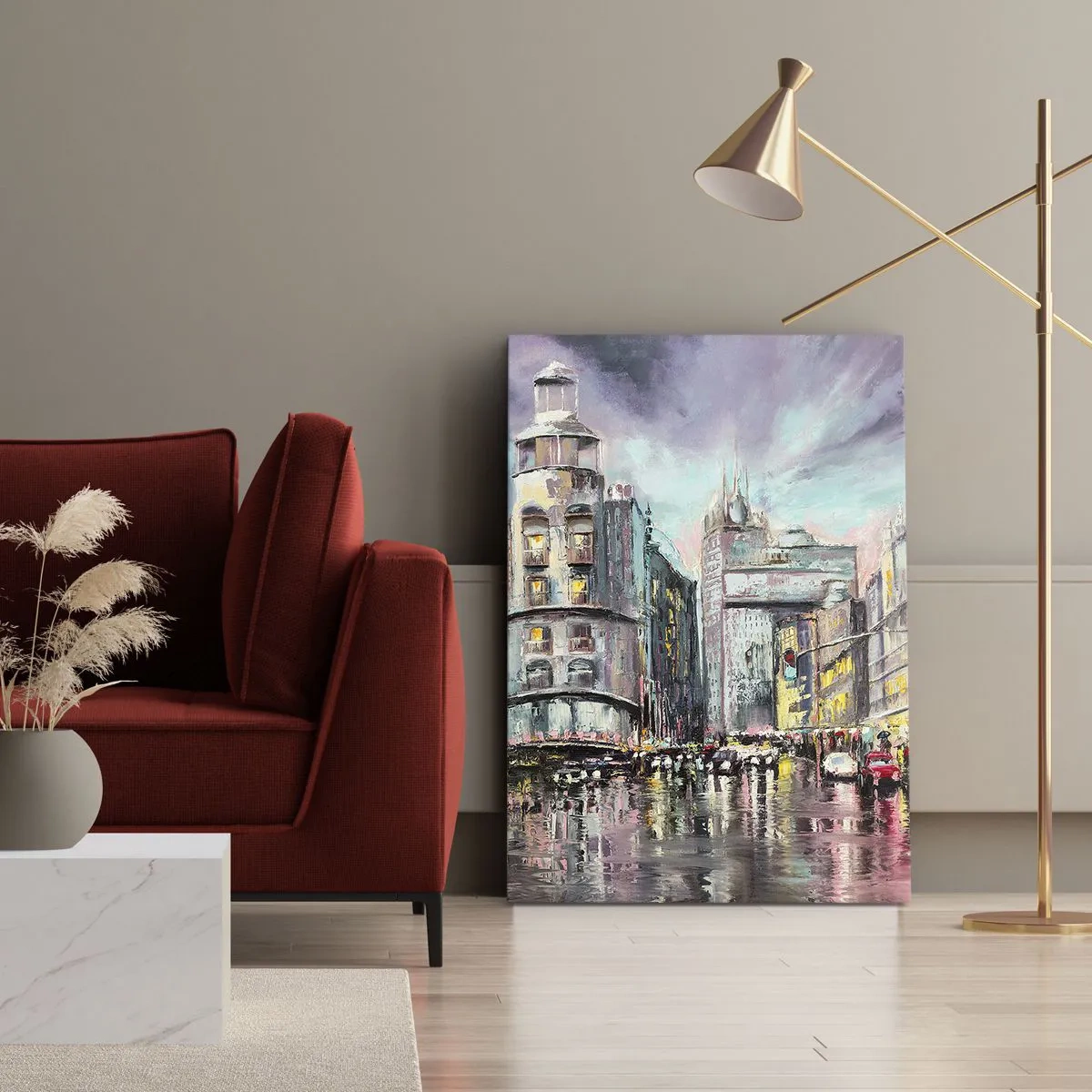 Canvas picture - It Will Be a Great Evening - 65x120 cm