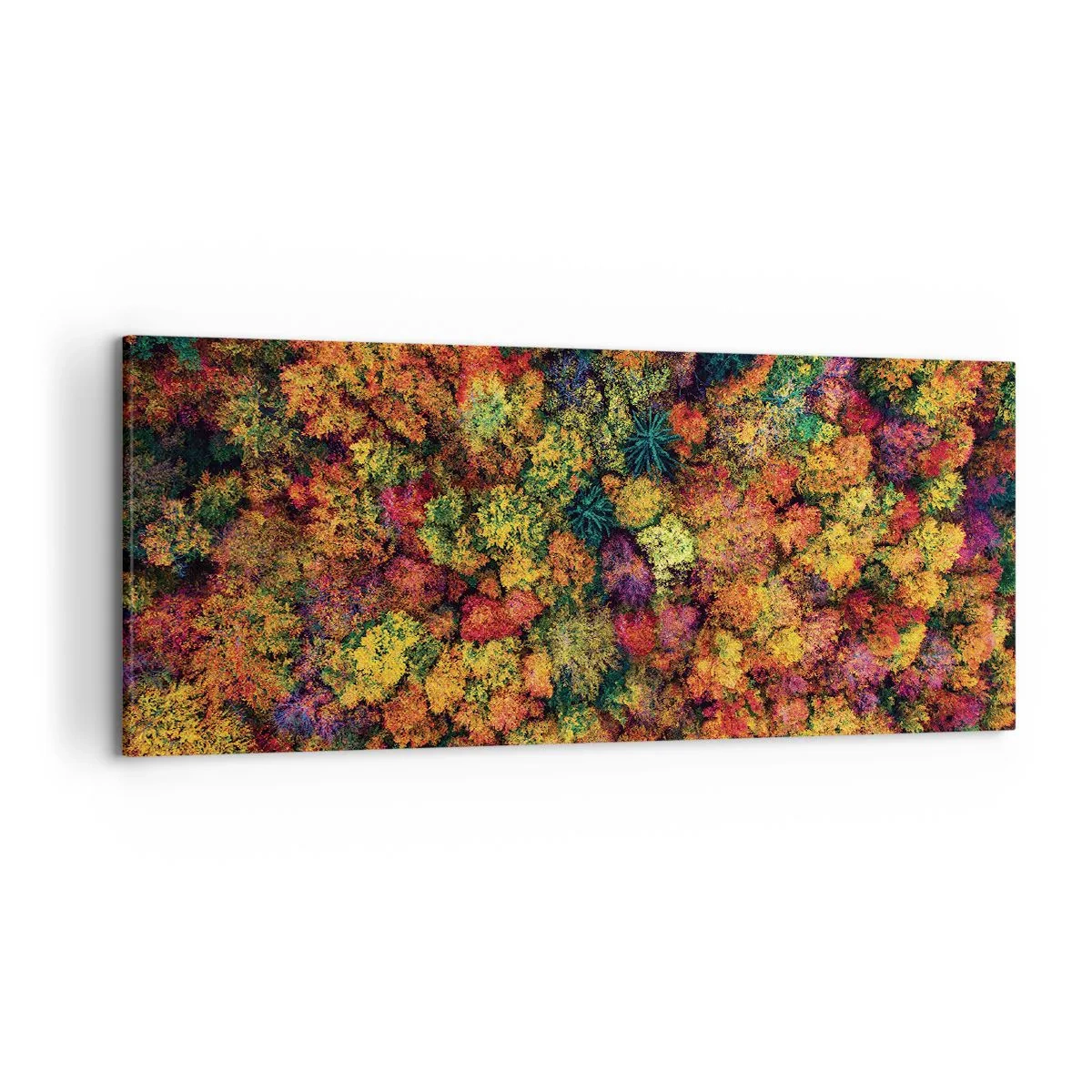 Canvas picture - Bouquet of Autumn Flowers - 120x50 cm