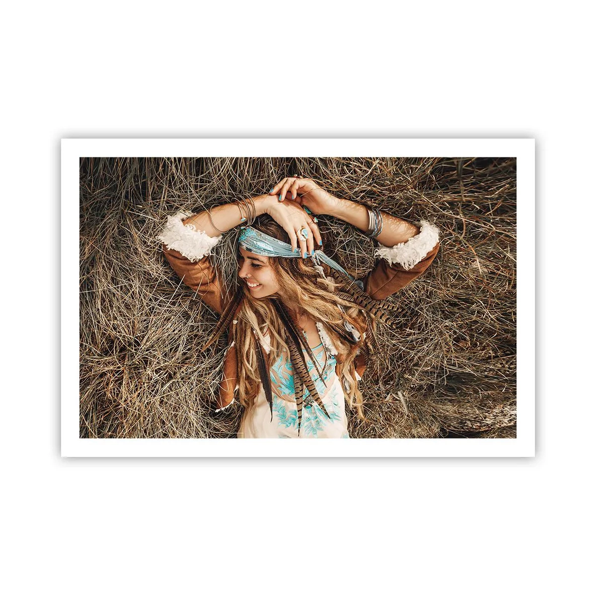 Poster - On the Way to the Summer of Love - 91x61 cm