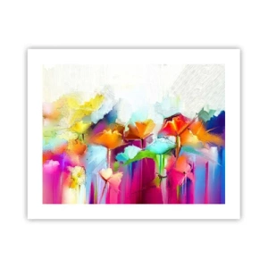 Poster - Rainbow Has Bloomed - 50x40 cm