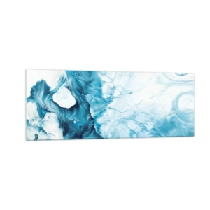 Glass picture - Concert of Blue - 140x50 cm