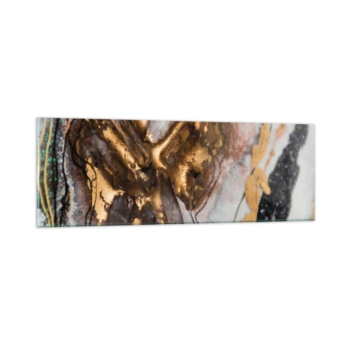 Glass picture - Element of the Earth - 90x30 cm