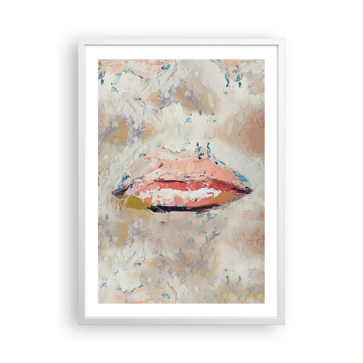Poster in white frmae - It Awakens the Senses - 50x70 cm