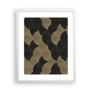 Poster in white frmae - Unity in Multitude - 40x50 cm