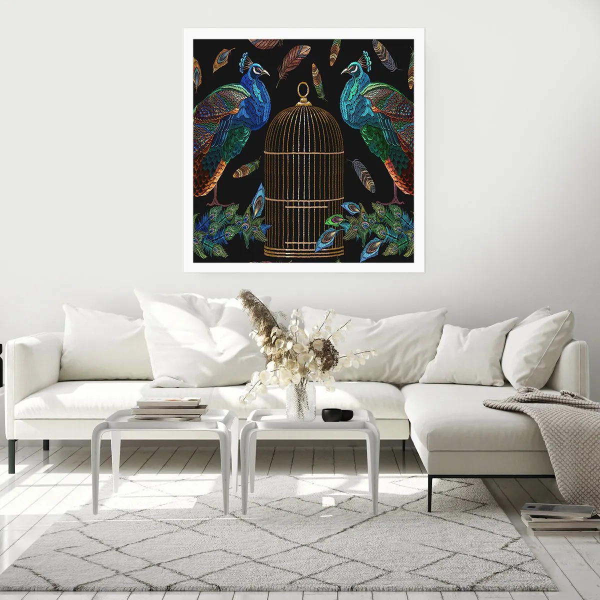 Poster - In Royal Robes - 50x50 cm