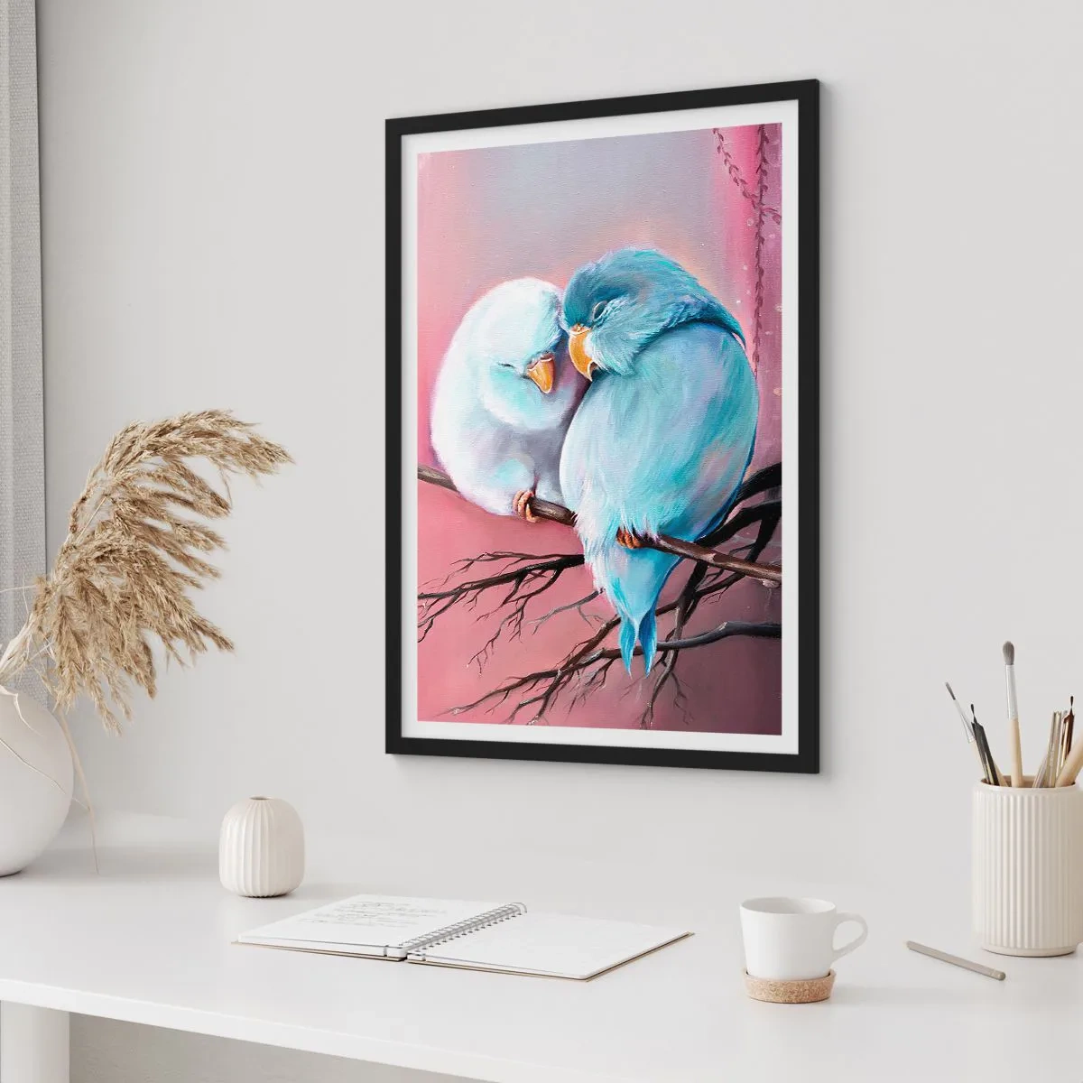 Poster in black frame - What Can We Add? - 40x50 cm
