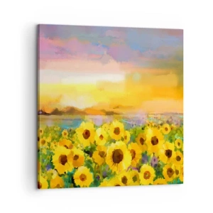 Canvas picture - The Sun Itself Has Come to Earth - 60x60 cm