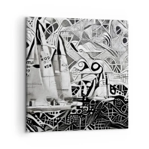 Canvas picture - Between Waves - 50x50 cm