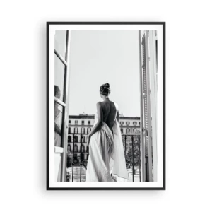 Poster in black frame - Awakening of the Senses - 70x100 cm