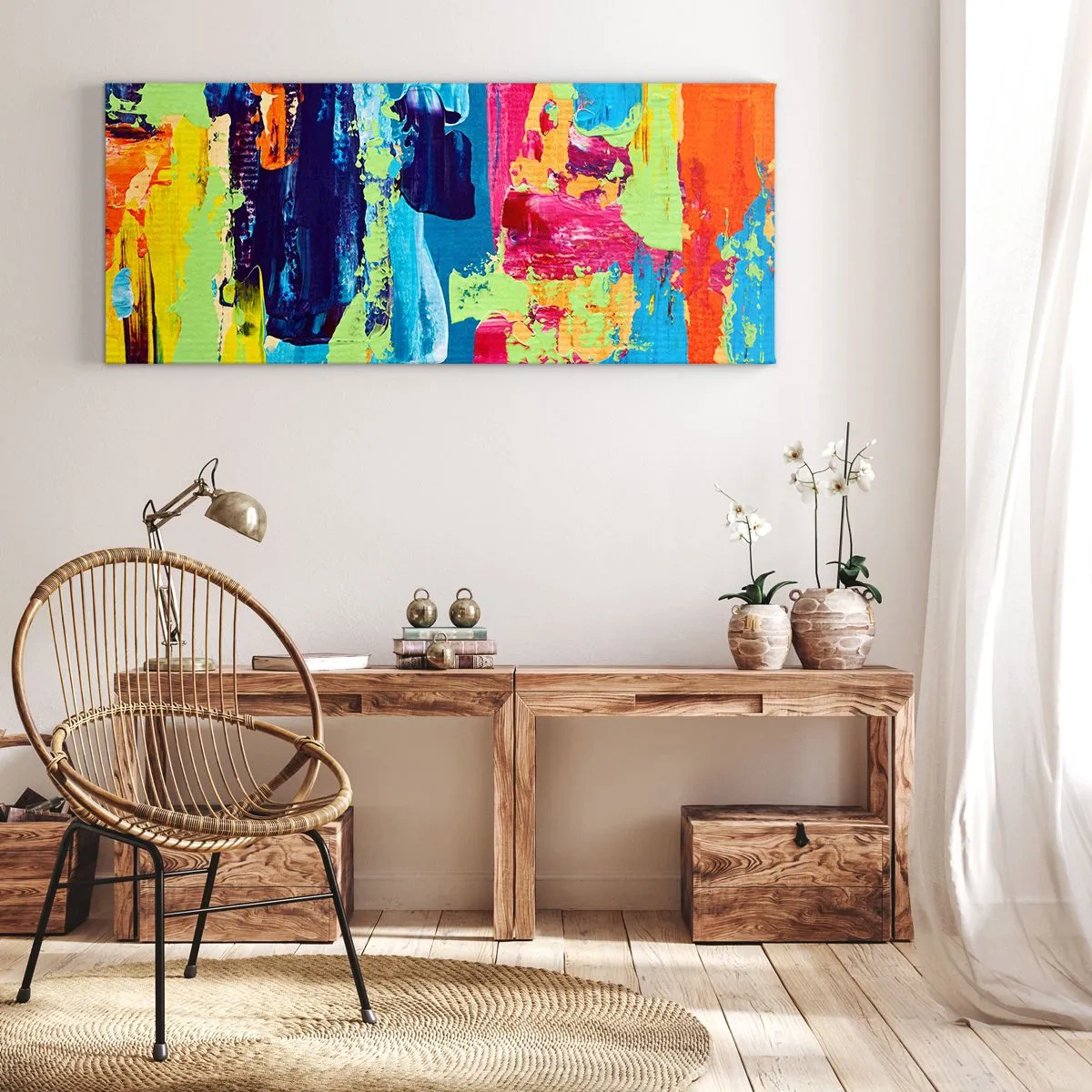 Canvas picture - Life Is Beautiful! - 160x50 cm