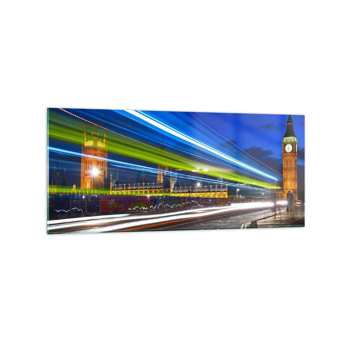 Glass picture - By Big Ben - 120x50 cm