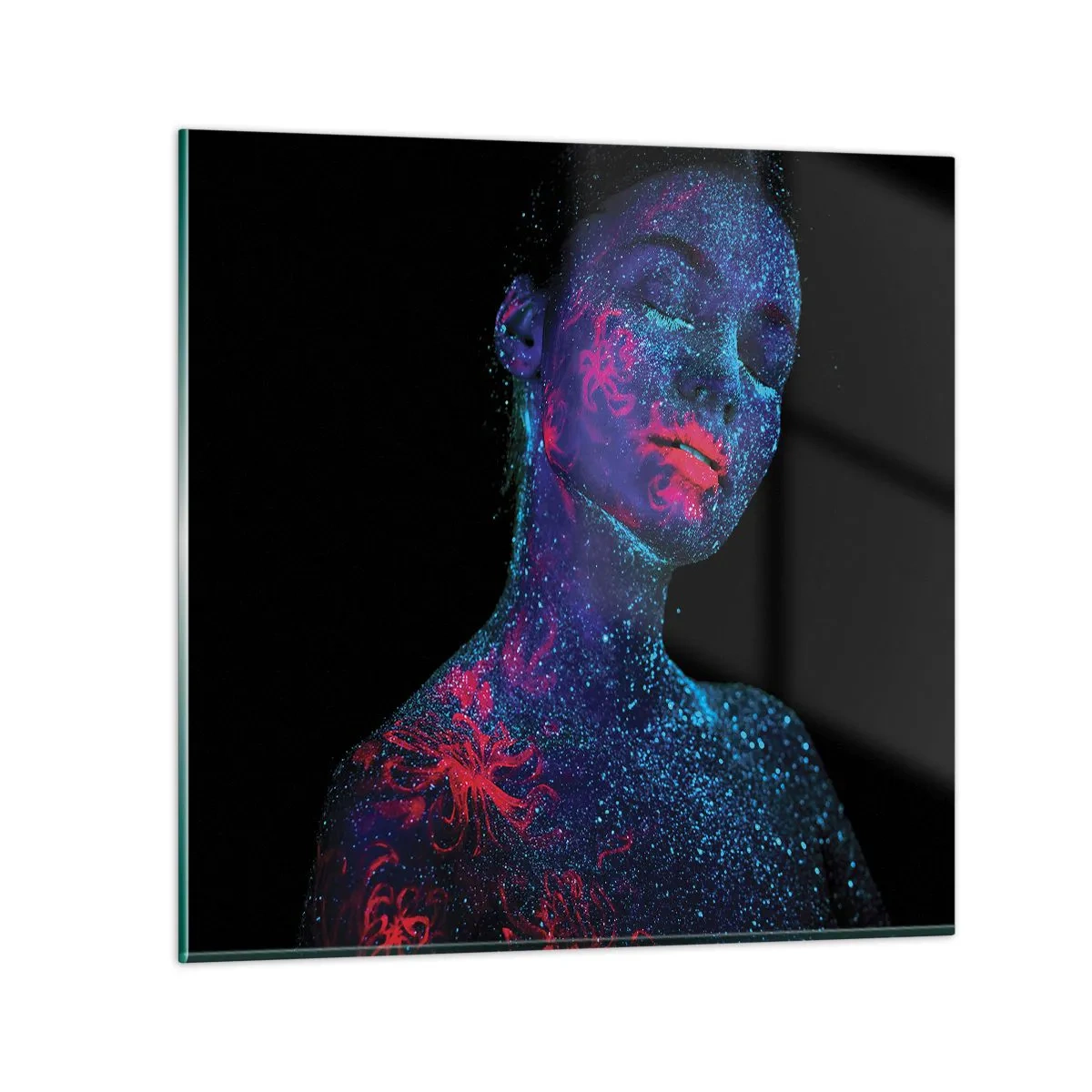 Glass picture - In Stardust - 30x30 cm