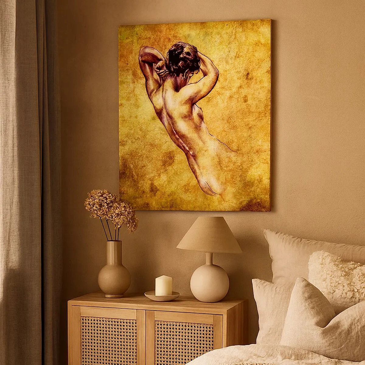 Canvas picture - Discovered but Still Mysterious - 30x30 cm