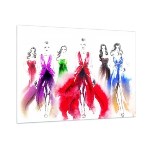 Glass picture - Vogue in Vogue - 100x70 cm