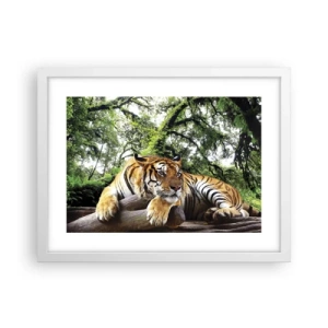 Poster in white frmae - Best Regards - 40x30 cm