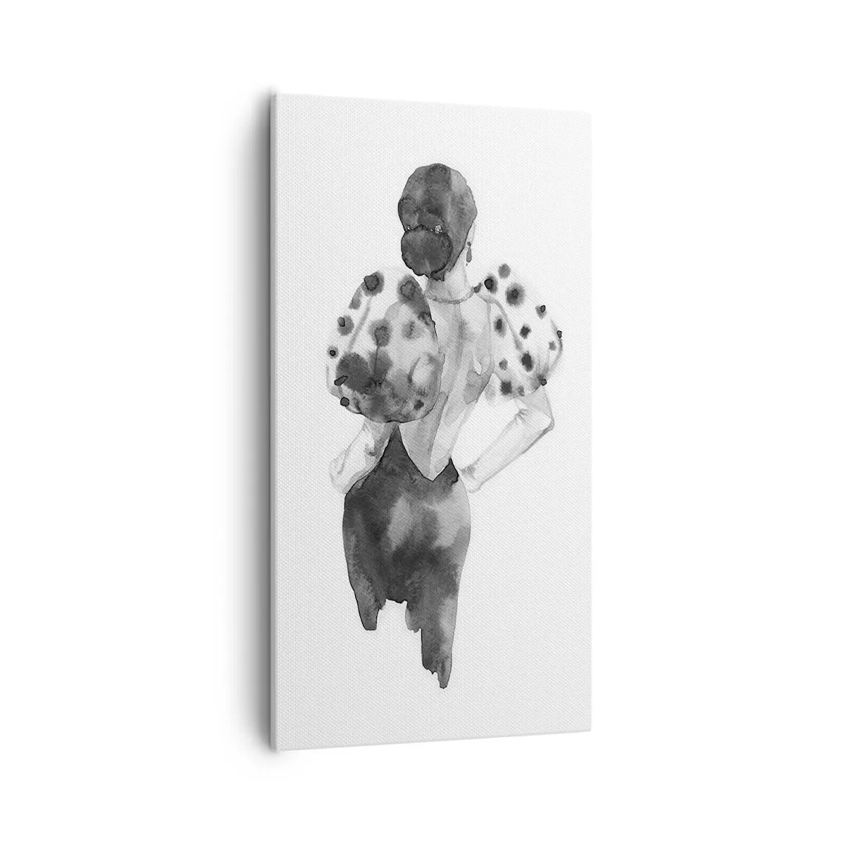 Canvas picture - She Passed by - 55x100 cm