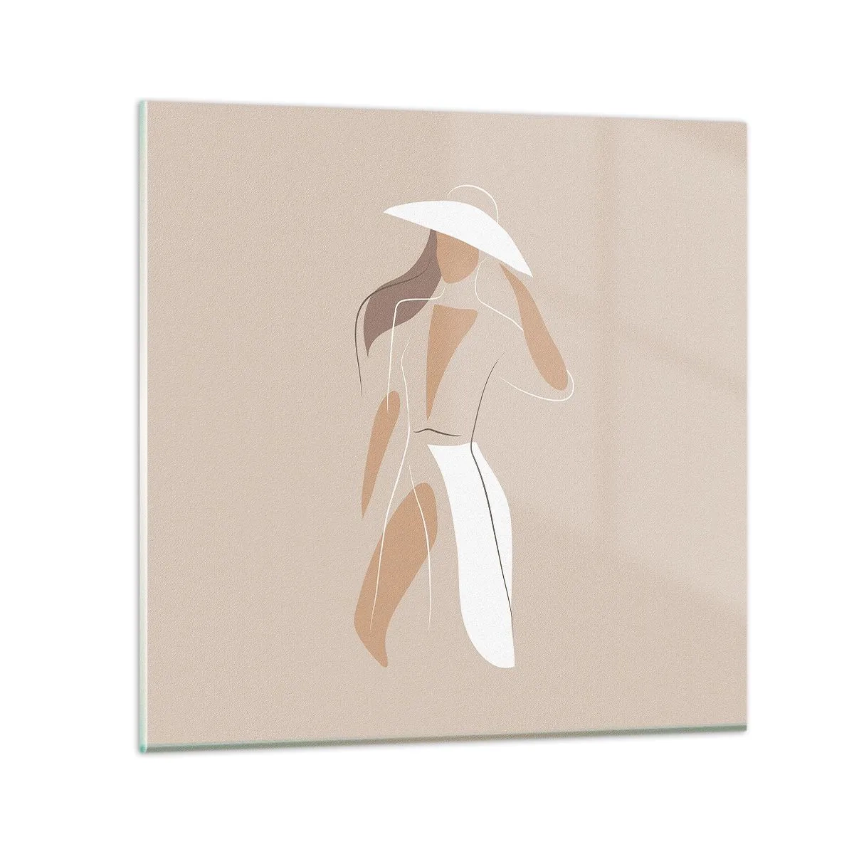 Glass picture - Fashion Is Fun - 60x60 cm