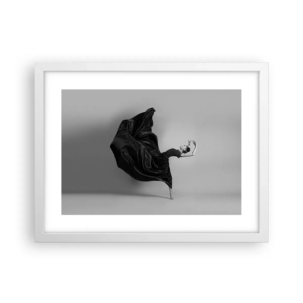 Poster in white frmae - On the Wings of Music - 40x30 cm