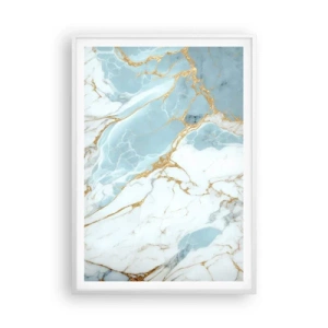Poster in white frmae - Richness of the Stone - 70x100 cm