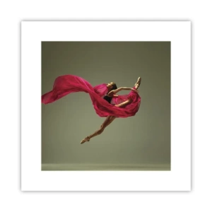 Poster - Dancing Flame - 30x30 cm