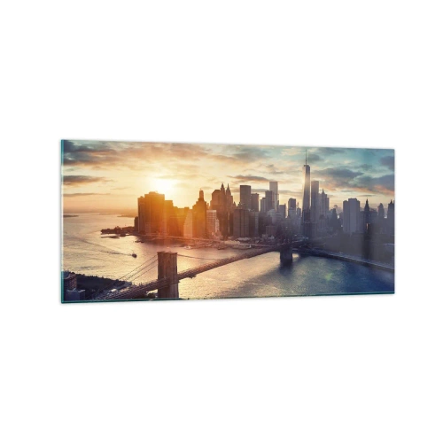 Glass picture - Monument to the Culture of the West - 120x50 cm