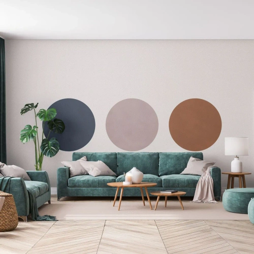 Custom Wallpaper Premium Canvas - Symbol of Perfection - Abstraction, Piece, Minimalism