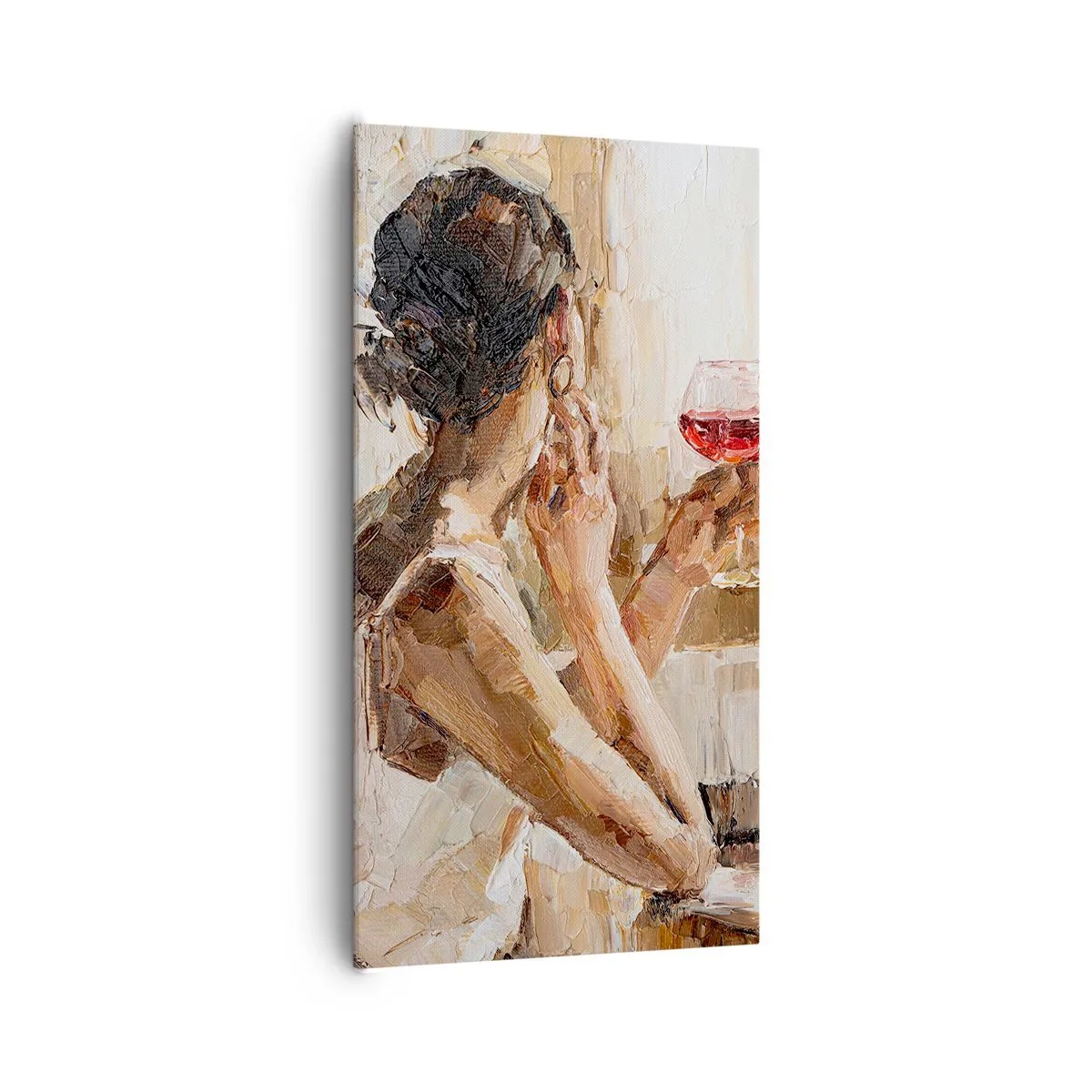 Canvas picture - Taste of a Good Moment - 65x120 cm