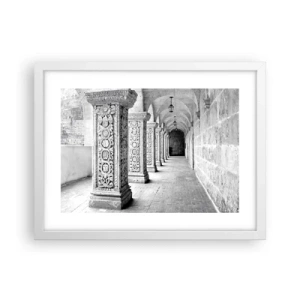 Poster in white frmae - Where is this Going...? - 40x30 cm