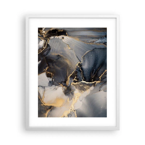 Poster in white frmae - Life of a Stone - 40x50 cm