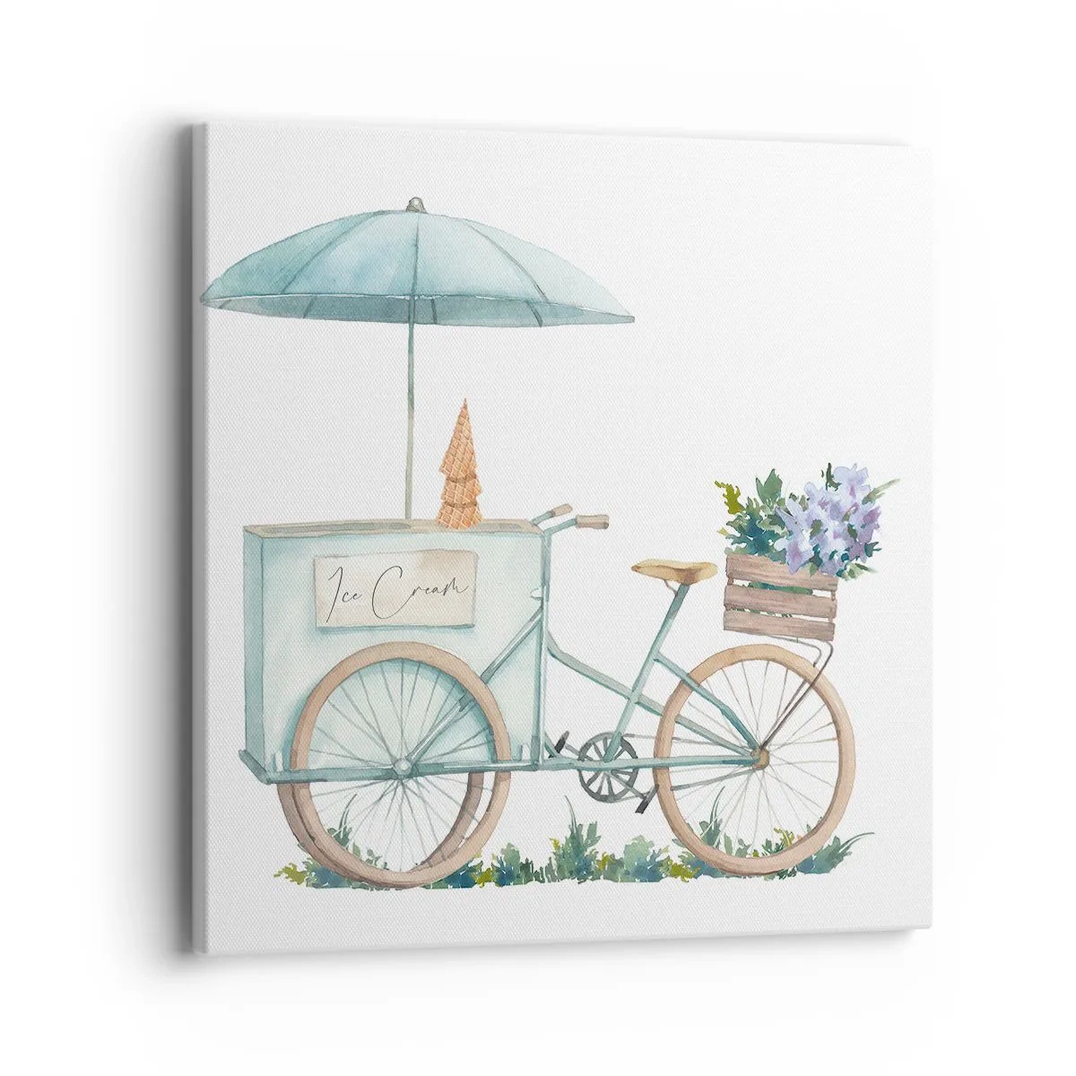 Canvas picture - Sweet Memory of the Summer - 40x40 cm