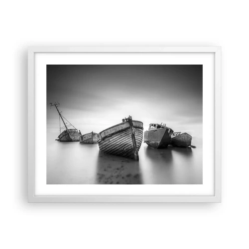 Poster in white frmae - Now Only a Memory - 50x40 cm