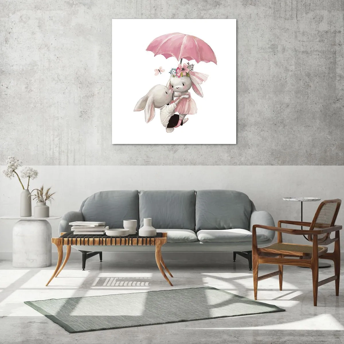 Glass picture - This Is Love - 40x40 cm