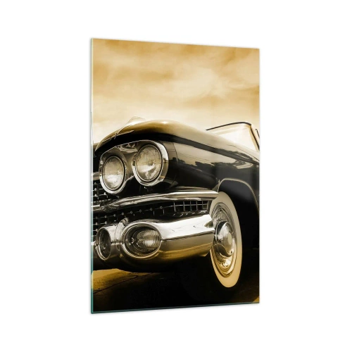 Glass picture - Classics Never Passes Away - 70x100 cm