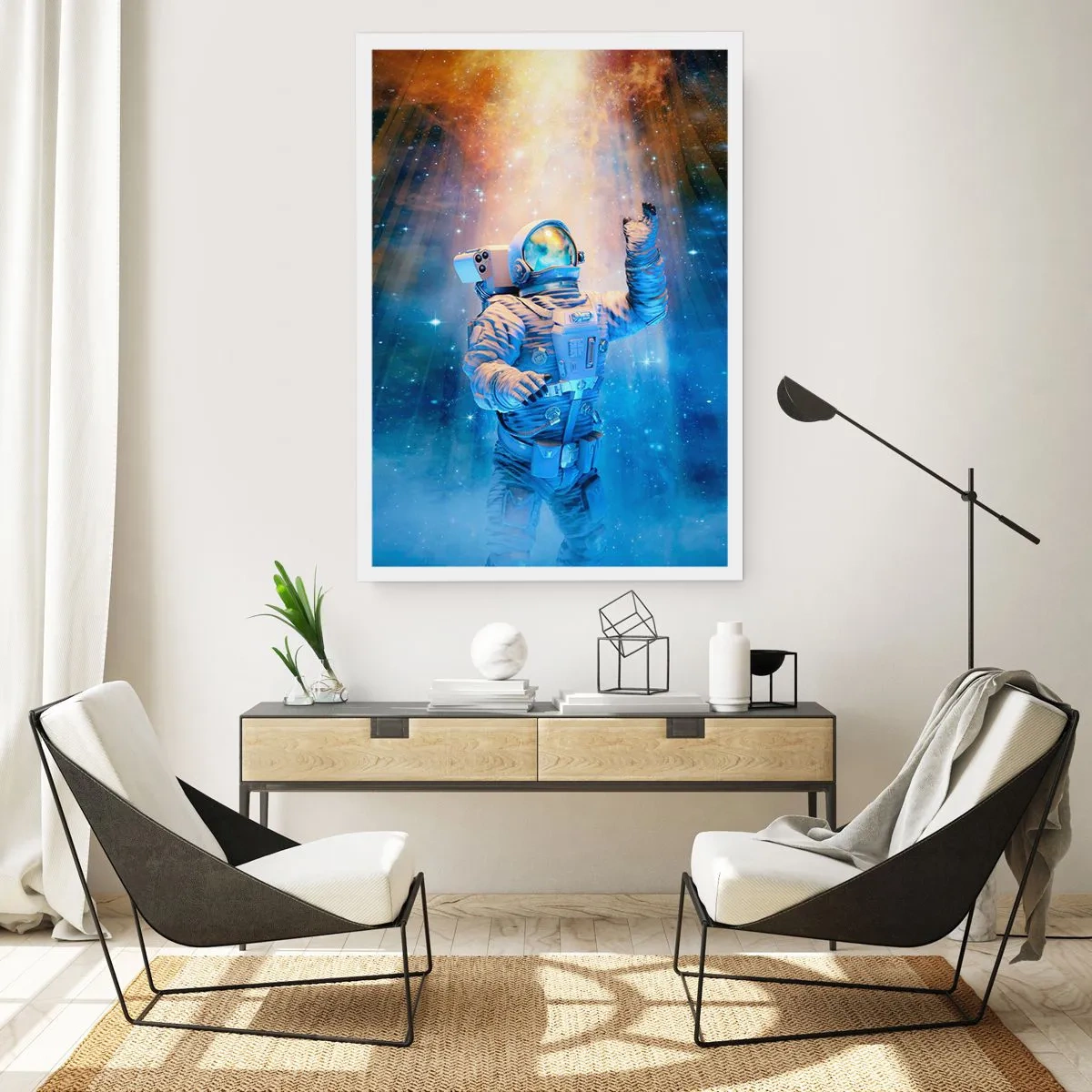 Poster - Finally at the Destination - 70x100 cm