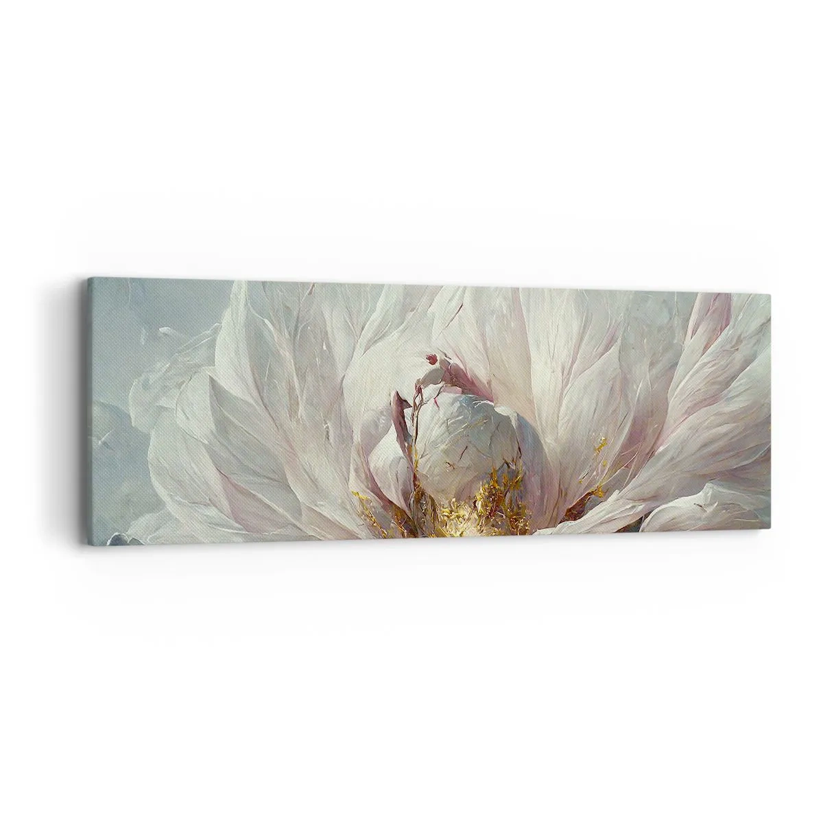 Canvas picture - It Blooms Once Every Hunderd Years - 90x30 cm